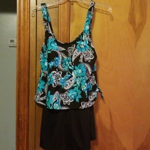 One piece bathing suit